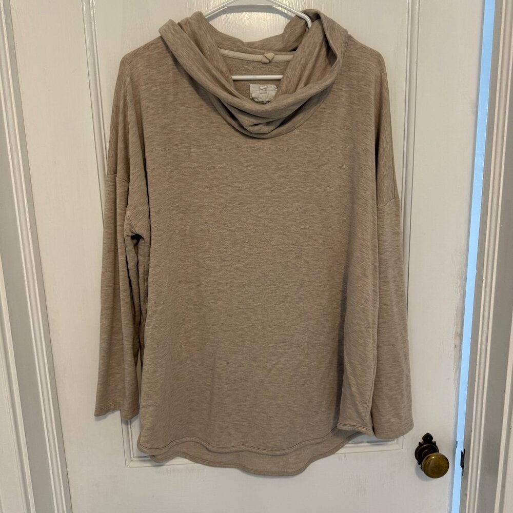Lou and Gray Cream Pullover/Cowl Neck